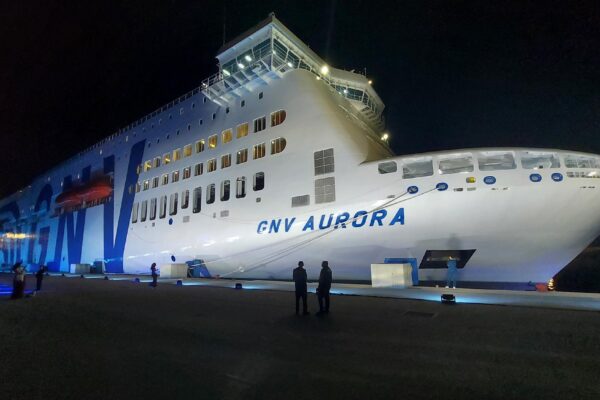 GNV Aurora na trasie Genua – Tanger