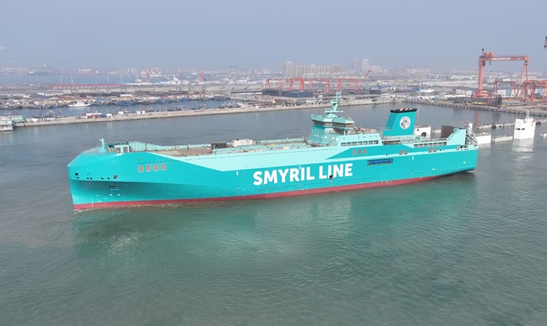 Smyril Line wzmacnia siatkę połączeń towarowych na Północnym Atlantyku dzięki nowemu statkowi RoRo Skipanes